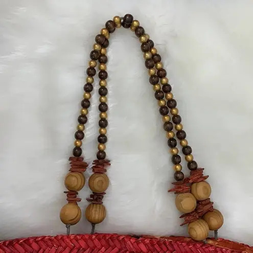 Flora Bella Bohemian Tote Bag Red