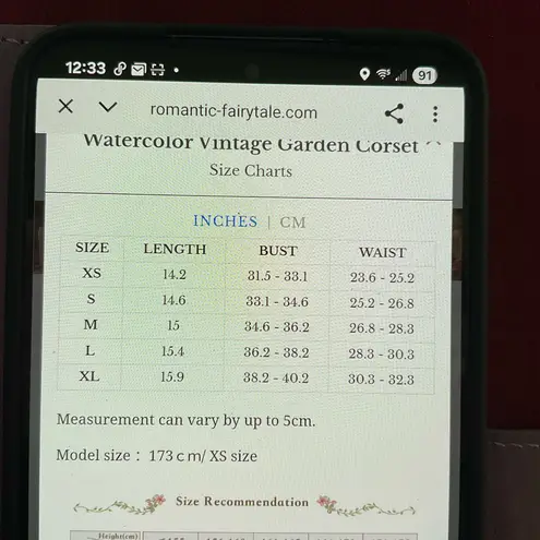 Lace Made Floral Corset Top w/Matching Lace Skirt. Fairytail Series. LARGE Pink