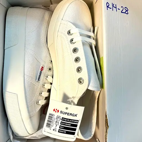 Superga New  2740 Mid Platform Sneaker, size 7