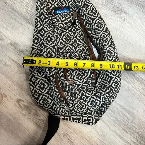 KAVU  Original Rope Crossbody Bag ~ Tile Maze Limited Edition Outdoor Sling