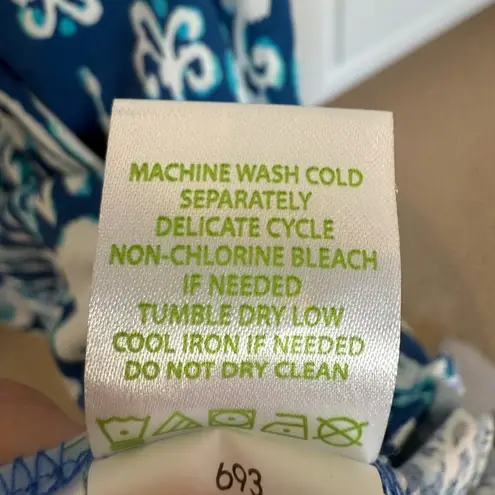 Lilly Pulitzer Women's Melle Dress in Indigo Get in Line Size Medium Nautical