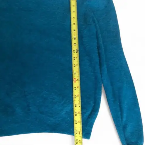 &merci &merci Women’s Blue Puff Sleeve Sweater Size M