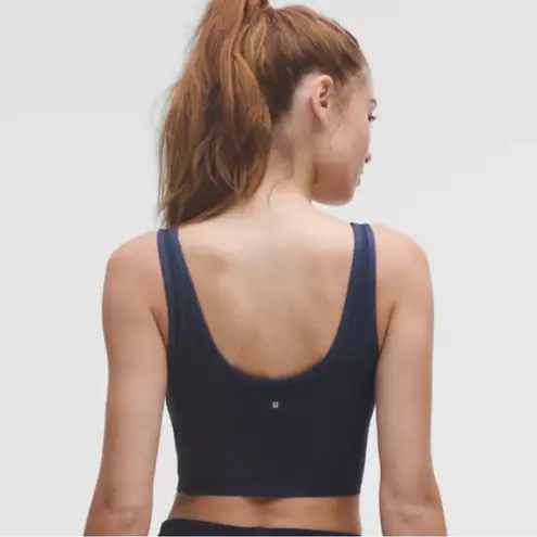 Lululemon  Athletica Navy Crop Top