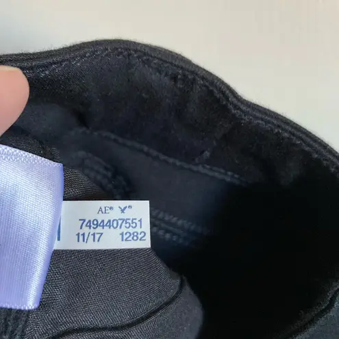 American Eagle 🌸 Outfitters Black Onyx Super Super StretchX Jeggings Pants Jeans #RW