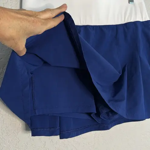 Prince Blue Skort White Band Tennis Pickleball Nautical Preppy Old Money Medium
