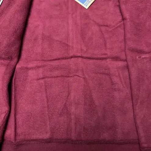 Russell Athletic Maroon Zip-Up Hoodie