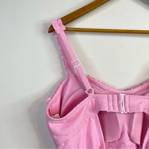 Stoney Clover Lane Stoney Clover x Target Sweetheart Textured Ruffle One Piece Swimsuit 20W 20 new