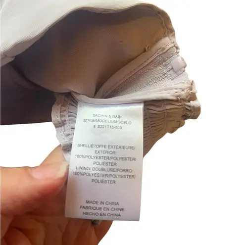 Anthropologie Sachin & Babi Darcy Top in Violet Ice Purple Size 2