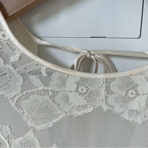 NWT HAH Hidden Gem Maxi Dress in Walking On Eggshells / Cream and White Size XS