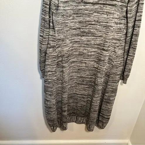 Belldini Open Duster Cardigan Marled Gray