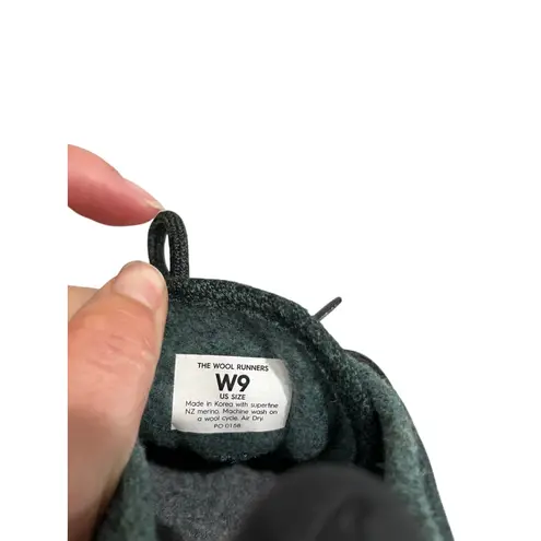 Allbirds Women’s Wool Runners Dark Green Lace Up Sneakers Casual Shoes Sz 9