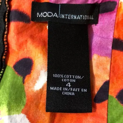 Moda International Colorful Mod Lowcut Sundress 4
