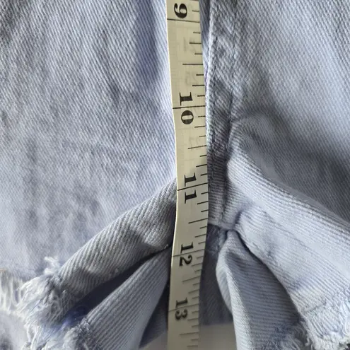 Celebrity Pink  Lavender High Rise Drawstring Denim Shorts Size XL