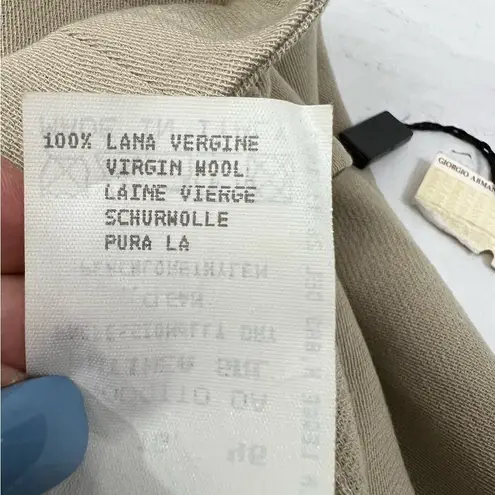 Emporio Armani NWT - Vintage Virgin Wool Sleeveless Tunic Top - Size 10