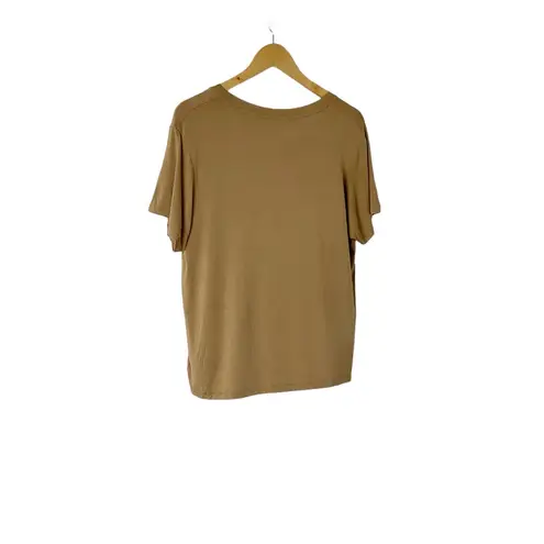 American Eagle  Outfitters Soft and Sexy V Neck  Top Size Small Tan