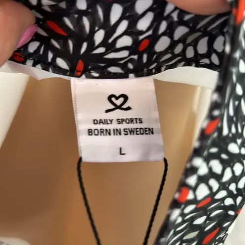 Daily Sports Imola Sleeveless Half Neck Polo White Size L