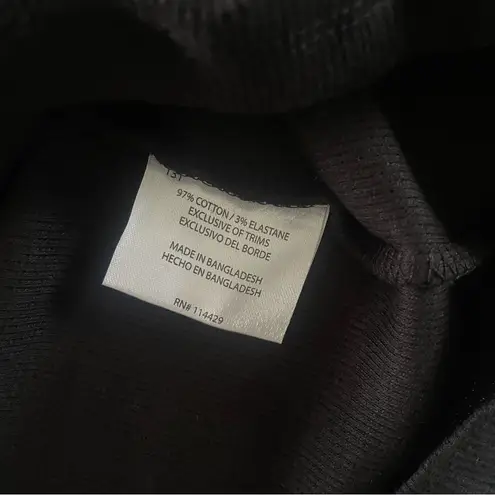 Brave Soul London Liliana Black Square Neck Crop Top NWT Size M