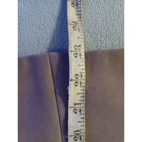 Alfani womens tan 3 button faux suede blazer jacket size 10