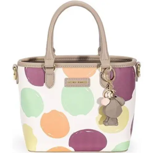 David Jones David Jones Colorful Polka Dot Handbag