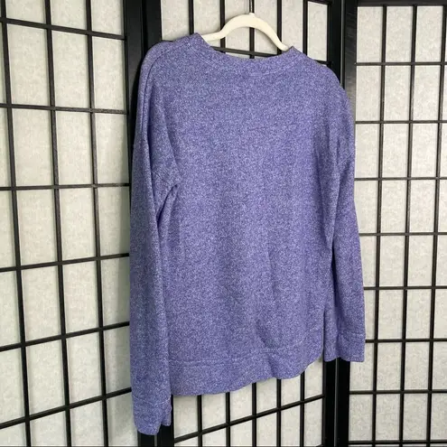 Everlast Graphic Inspire Long Sleeve Swatshirt Purple Small