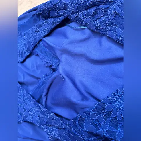 Blue formal dress