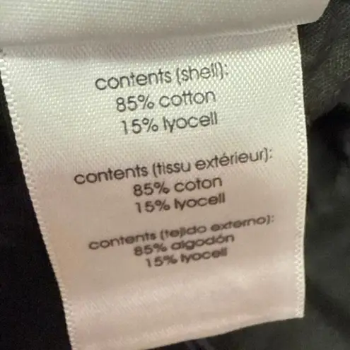 We Wore What Women's Black High Waisted Pleated Wide Leg Denim Jean Shorts Sz 25