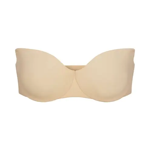 SKIMS Smoothing Intimates Unlined Strapless Bra Sand Size 34C