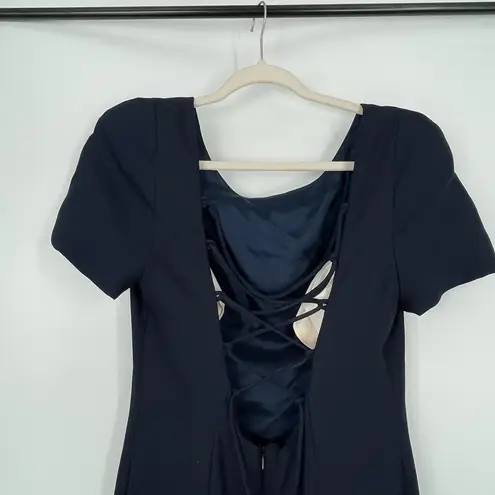 Watters and Watters Women's Navy Formal Evening Lace