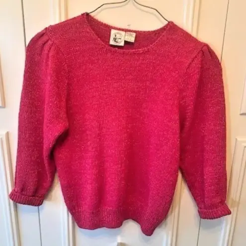 CBI fuschia/pink long sleeved sweater L Pink Size L