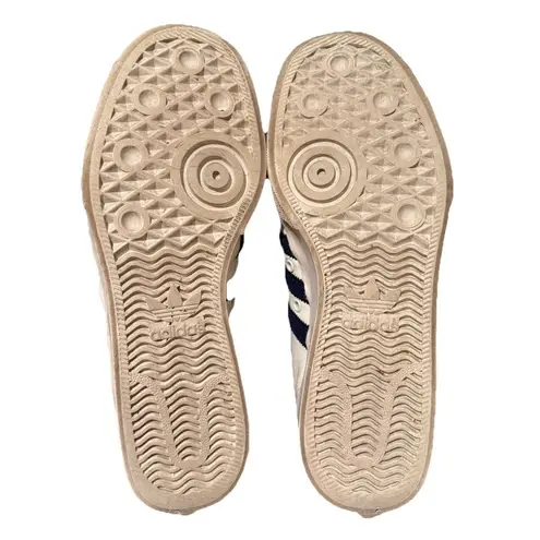 Adidas  Womens Nizza Platform HQ1481 White Navy Casual Shoes Sneakers Size 9.5