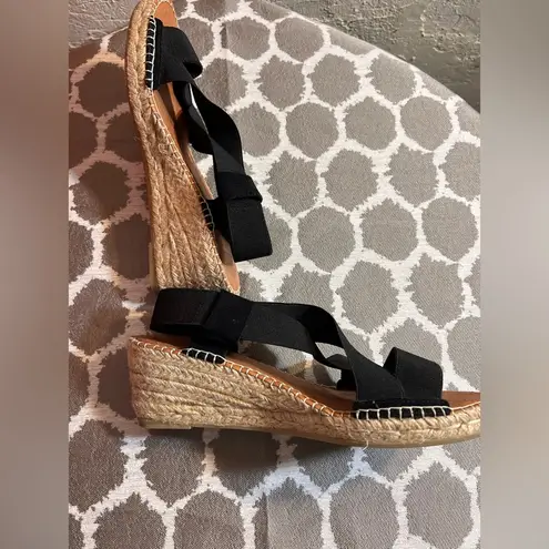 Toni Pons Wedge Sandals Made in Spain summer business casual beach Black Size undefined