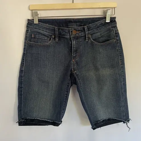 Ann Taylor  LOFT women's size S blue denim jean shorts summer casual comfortable - Image 1