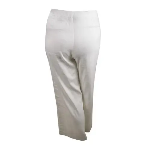 INC International Concepts | Size 18 | White Wide Leg Linen Blend Pull