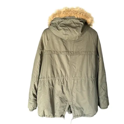 GH Bass Hooded Coat Green Size XL