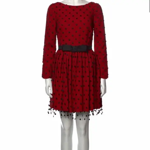 Saint Laurent Nwot sant laurent  dress  polka dot mesh dress