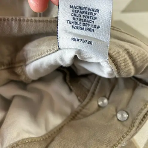 BKE Tan Ankle Cropped Jeans Classic Style