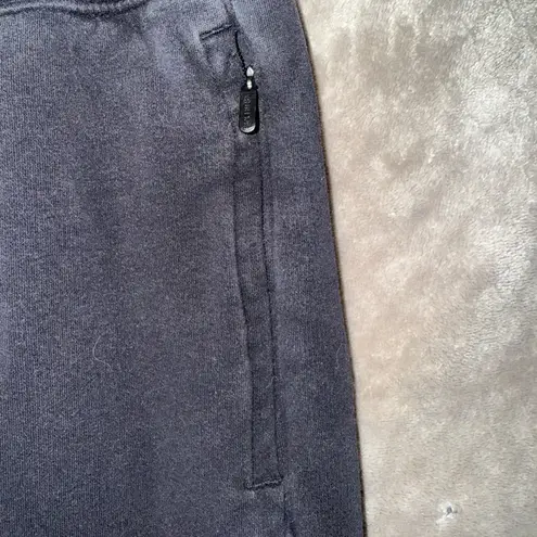 Athleta  Black Women’s Activewear Straight leg Sweatpants Zipper Pockets Small