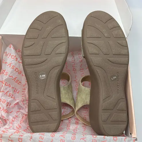 Easy Spirit Women's Kimberly Strappy Low Wedge Sandals- Size 9.5