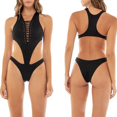 Agua Bendita  Arin‎ Eter Swimsuit cut out size S NWT