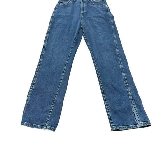 DL1961 Freja Jumpsuit Long Sleeve Blue Denim Tripoli Size Large