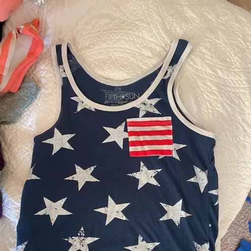 Fifth Sun Women’s size XS Fourth of July tank top