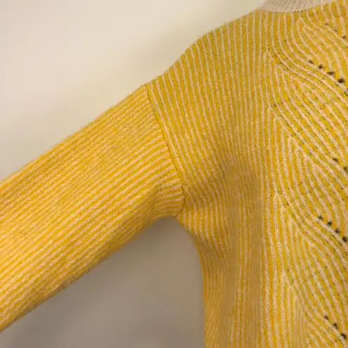FRNCH NWT Paris Striped Mock Neck Pullover Sweater Size Small/Medium