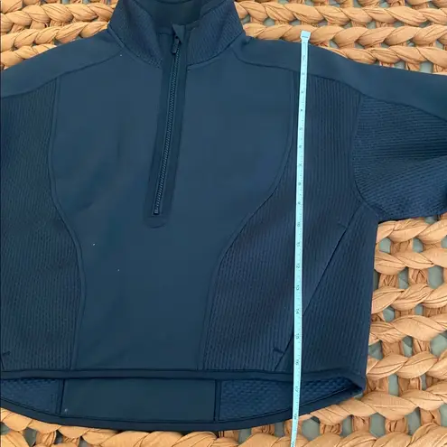 Lululemon  Mixed Fabric Half-Zip Pullover