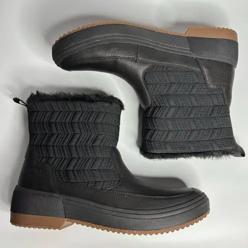 Merrell Haven Bluff Polar Waterproof Boots in Black