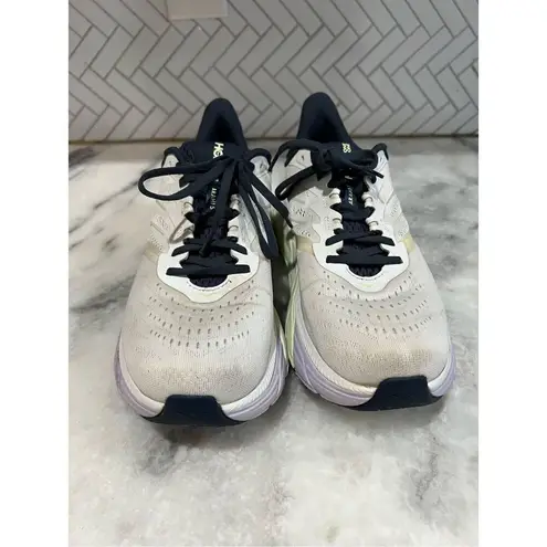 Hoka  One One Arahi 5 Women's Running Shoes Blanc De Blanc / Outer Space US11 B