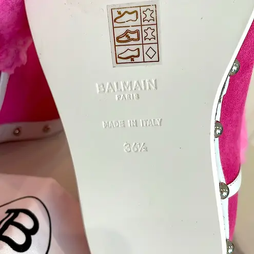 Balmain x Barbie Urra Shearling Boots