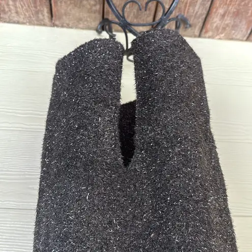 Tuckernuck Black Tinsel Midi Skirt