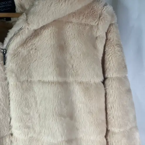 Tamnoon Women's Faux Fur Hooded Zip