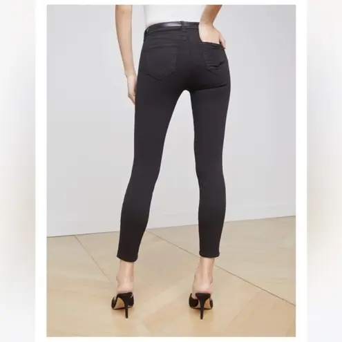 L'Agence L’Agence Margot skinny high rise 28 Noir retail‎ $245