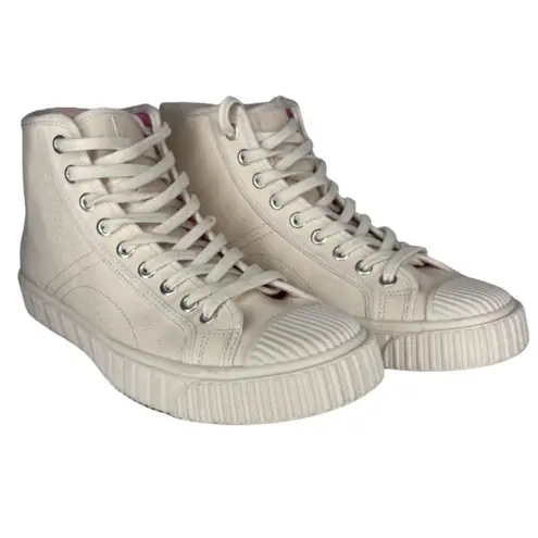 ZARA  x Barbie Collaboration Women's White Chunky Lug Sole Sneaker Shoes Sz 10 - Image 1